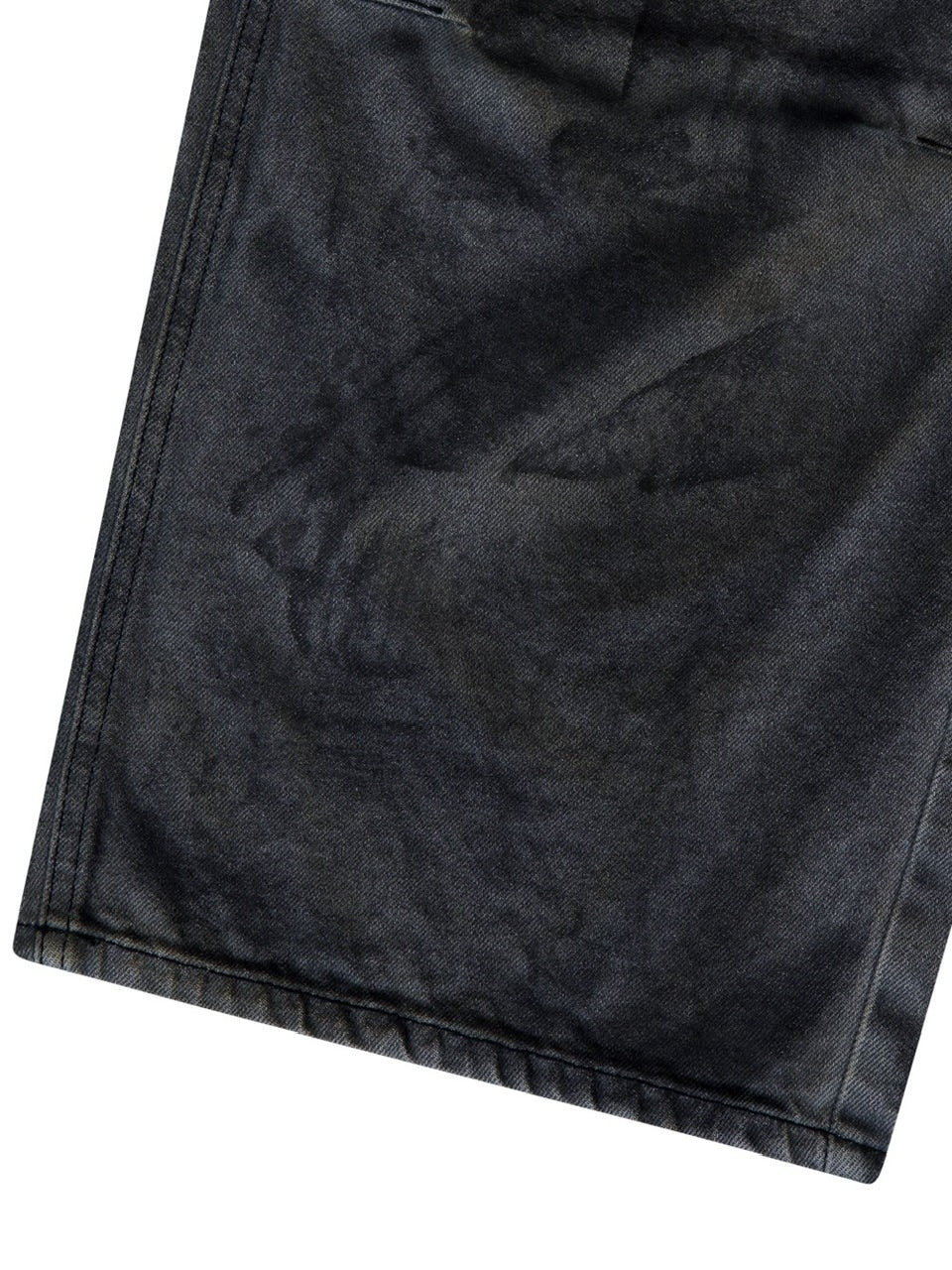 12/21再入荷【AAKAM】Dirty Gradation Denim Pants