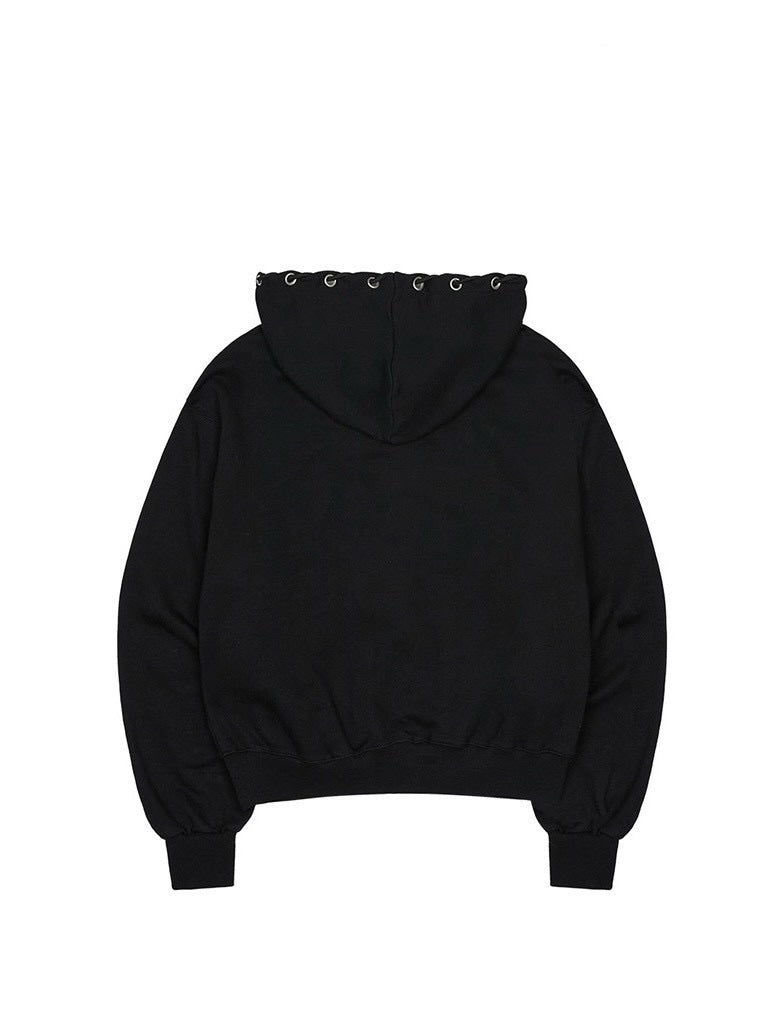 【NOT KNOWING】Gothic Cross Hood Zip Up / 【ノットノーイング】ゴシッククロスフードパーカー