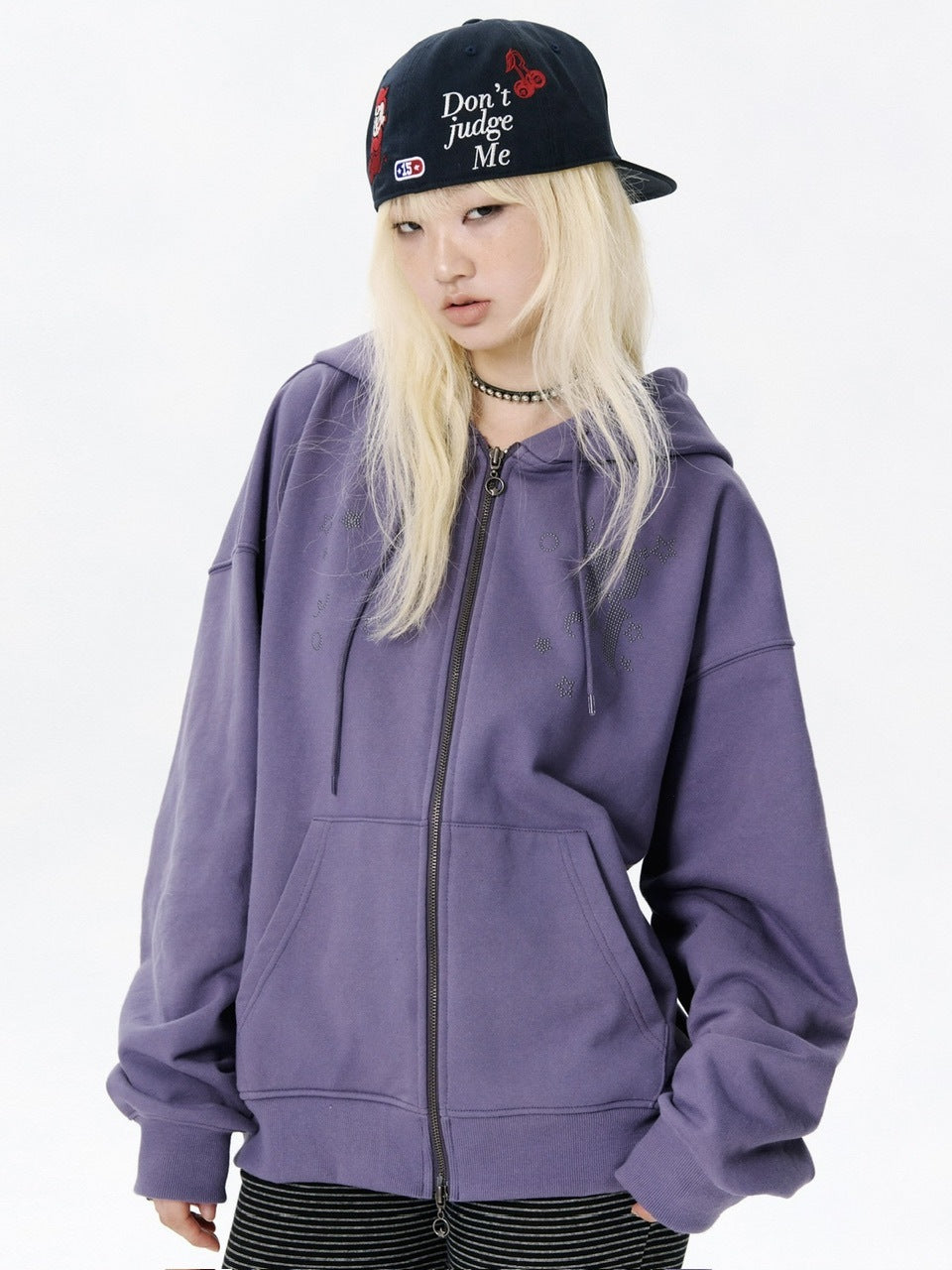【runningHIGH】EAR ZIP UP HOODE / 【ランニングハイ】イヤージップアップパーカー
