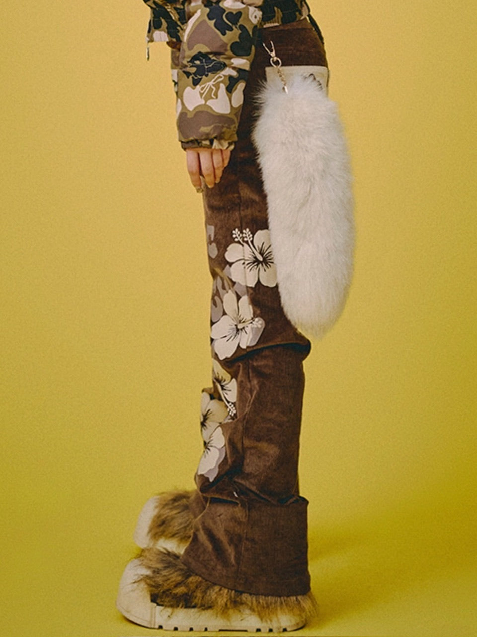 【GALFY】ロゴ的コーデュロイパンツ