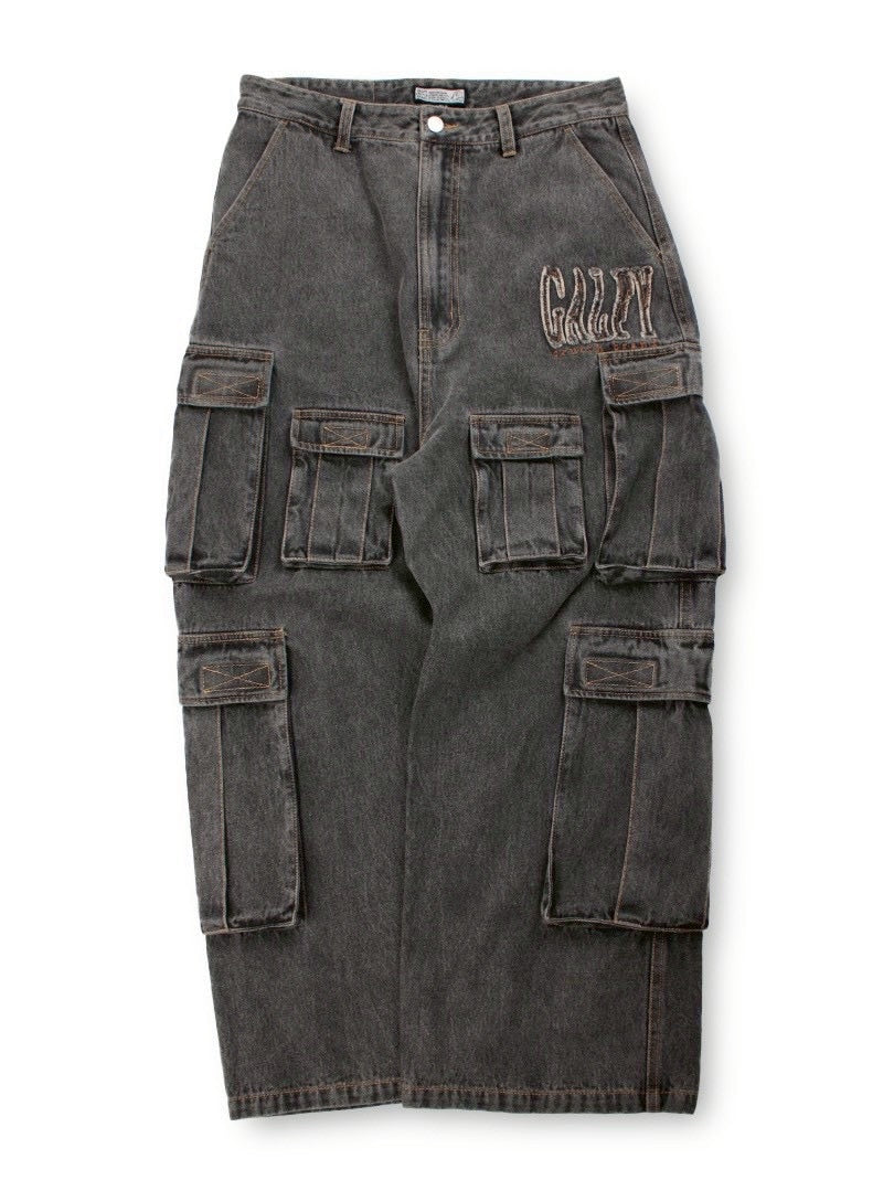 【GALFY】ぐるグニャデニムカーゴ