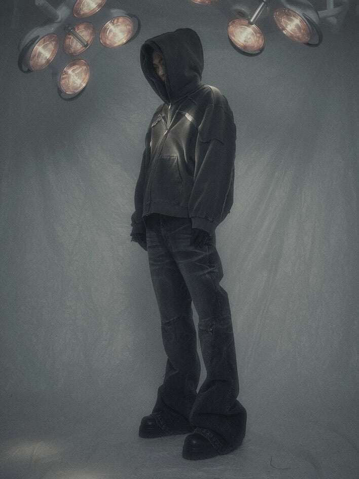 【SURGERY】surgery remake pigment hood jacket / 【サージェリー】サージェリー リメイク ピグメント フード ジャケット