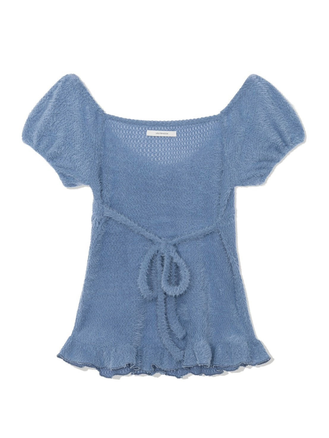 12/21 20:00 発売【Uglyshadow】SOFT SHIRRING T-SHIRT