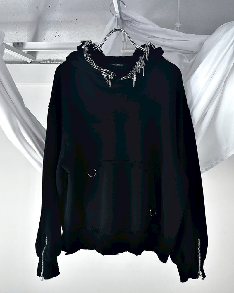 【YIKAI LABORATORY】Luxury zipper hoodie