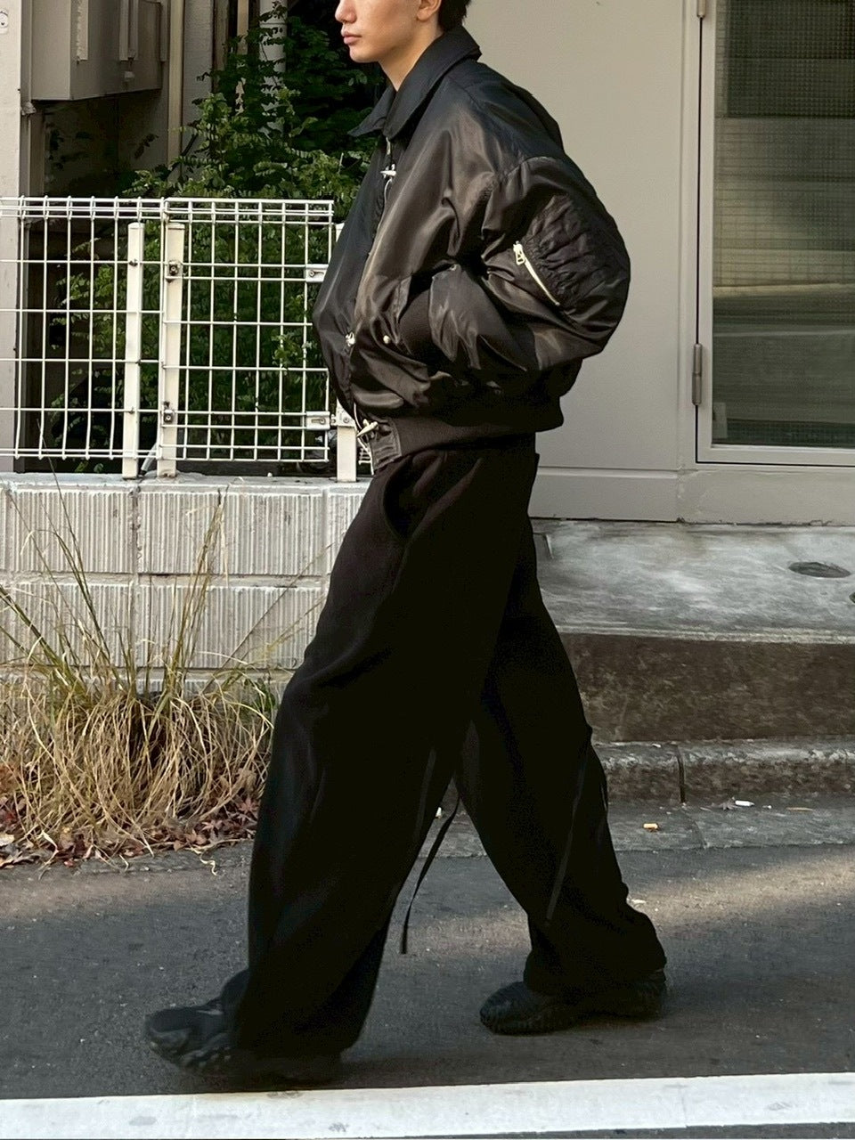 大阪店WEB限定受注制【Chikashitsu +】fireman MA-1 jacket / 【チカシツプラス】ファイアーマンMA-1ジャケット