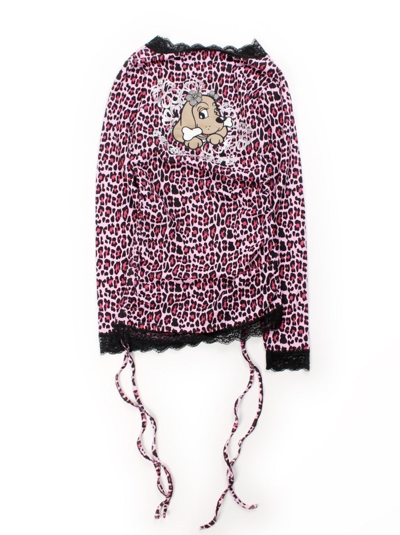 【GALFY】ギラギャル2WAYワンピ / 【ガルフィー】2wayレオパードリボンワンピース