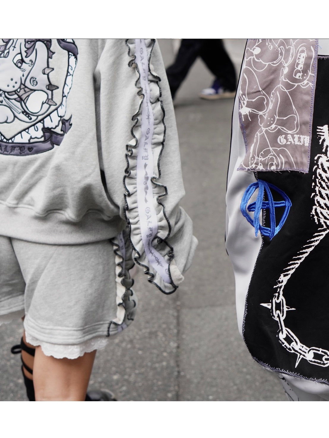 2/8 20:00発売 Pressing限定 【GALFY×kuua】コラボセットアップ (2color)