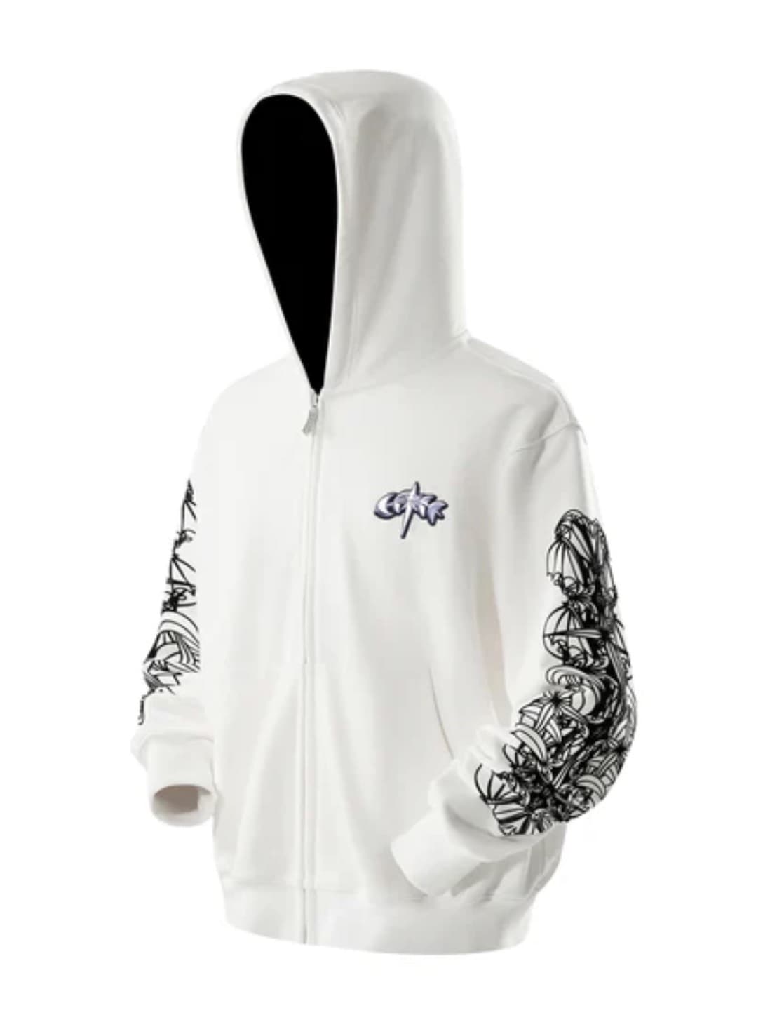 【The Boy Has No Patience】TBHNP LUMINOUS DAWN ASTRAL LOGO ZIP HOODIE / 【ザボーイハズノーペーシェンス】アストラルロゴジップパーカー