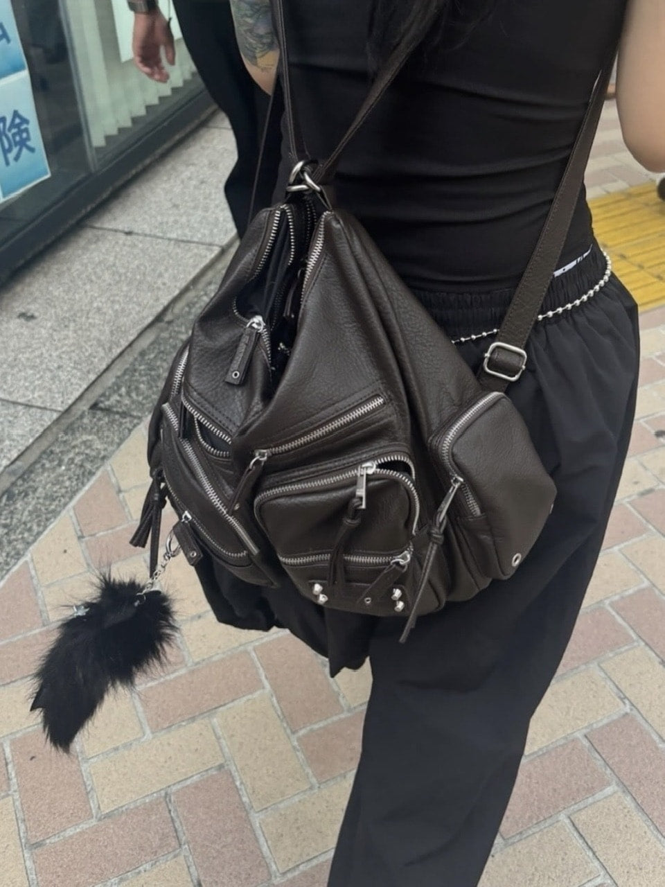 【BLACK PURPLE】Leto Multi Cargo Bag