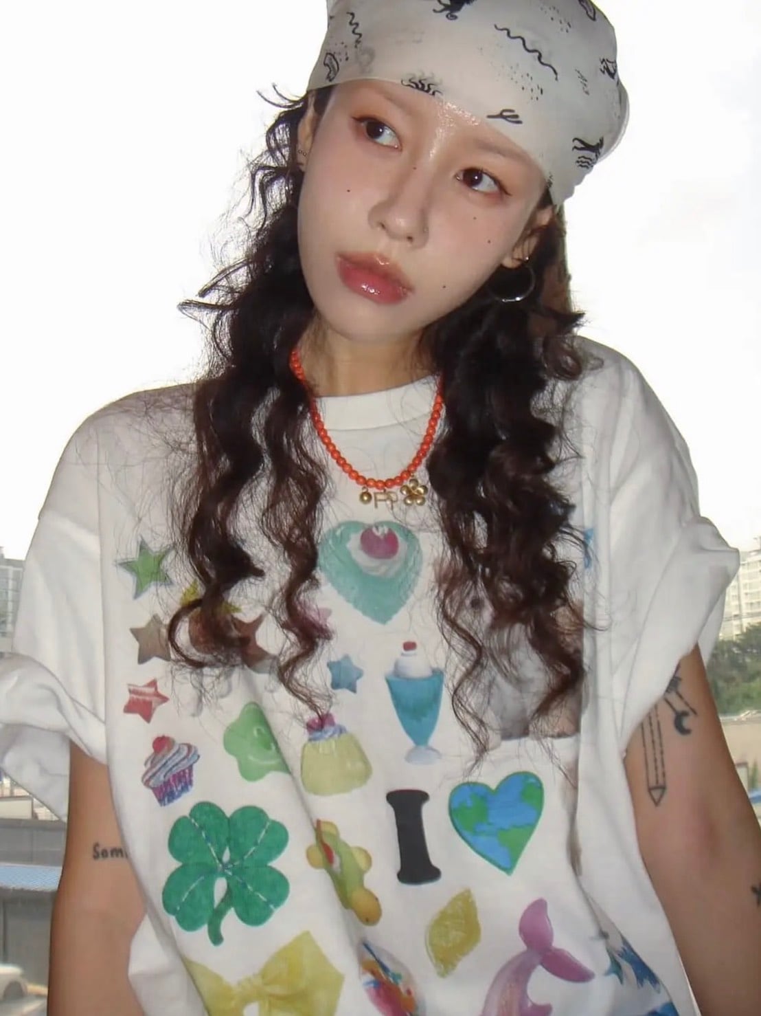 身長まだ【HURJABOYACC】PET T-SHIRTS S4
