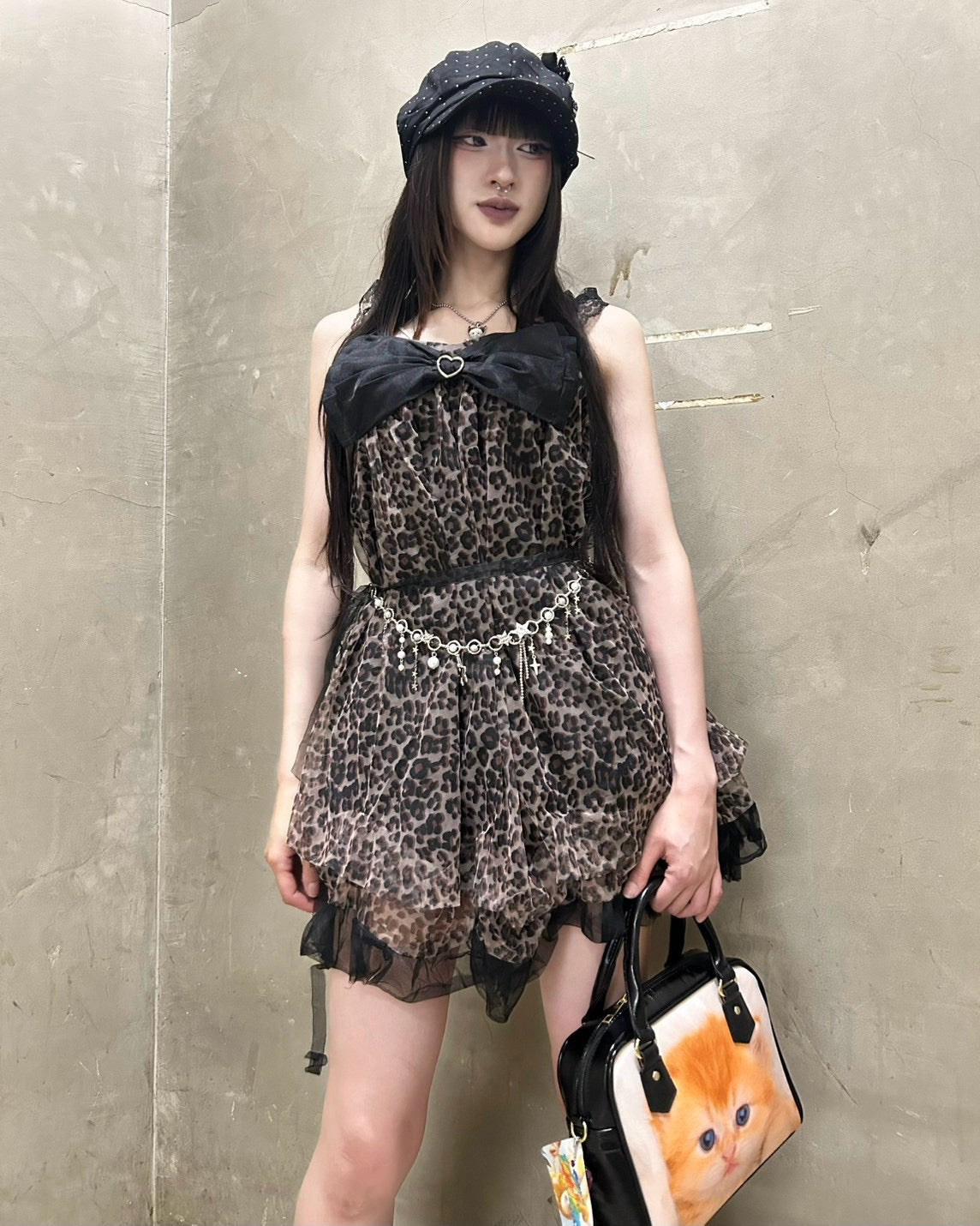 国際配送【BABY09】star pearl waist chain