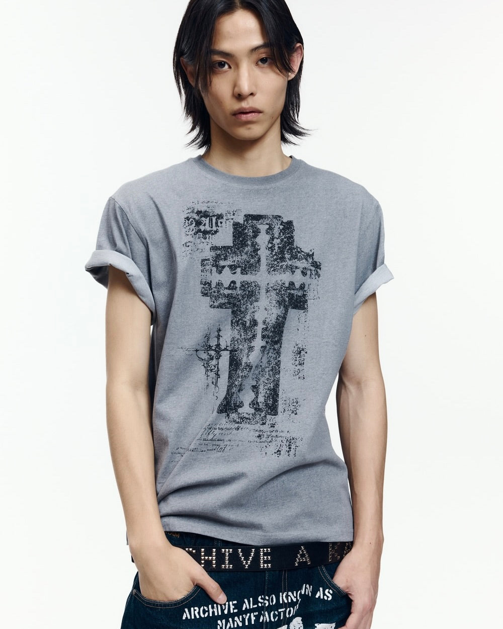 【AAKAM】Razor Cross Half Top