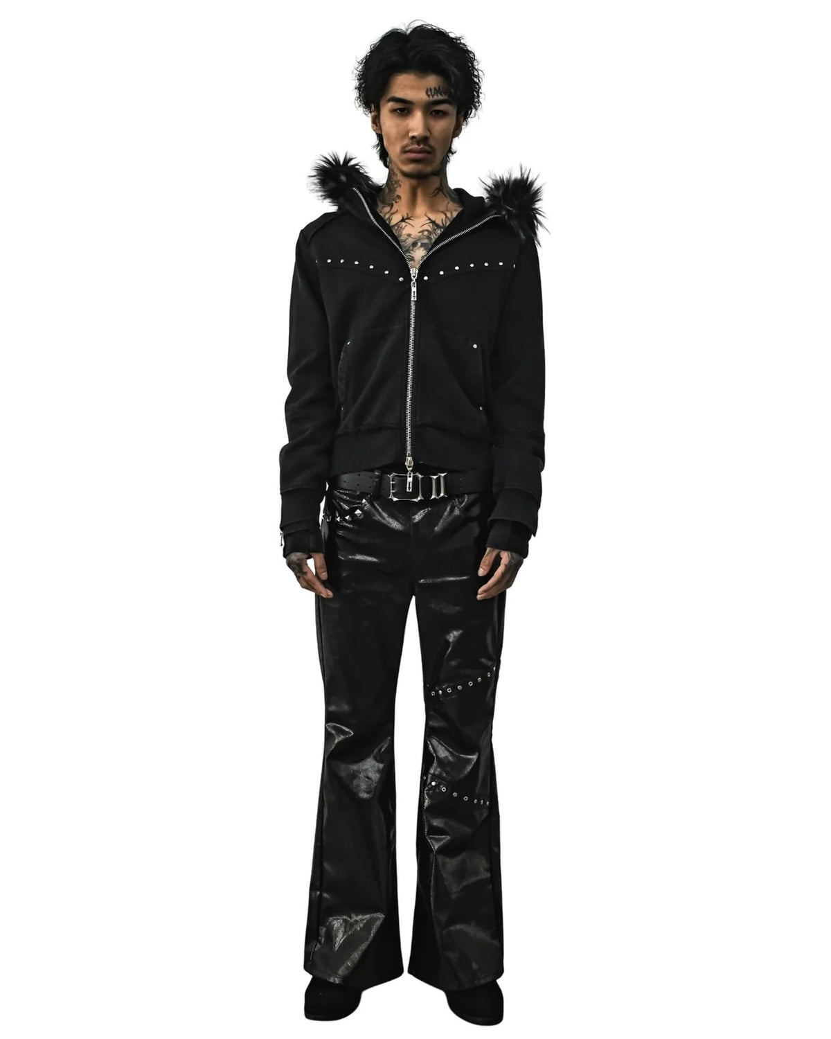【TYPE SHADE】TYPE SAINT FUR HOODIE