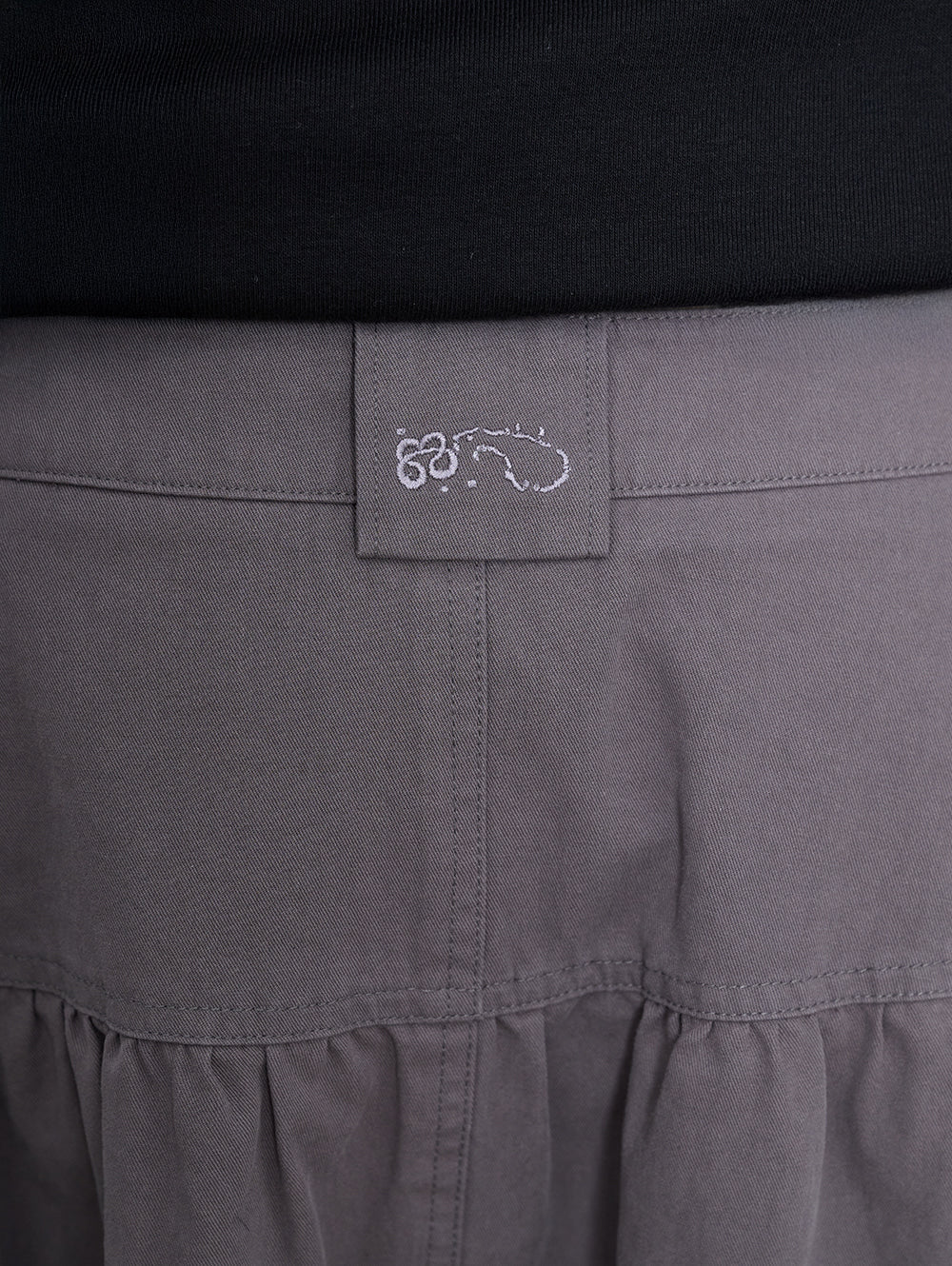 6/8 21:00発売【TUOMIO】WASHED BELT BAG SKIRT