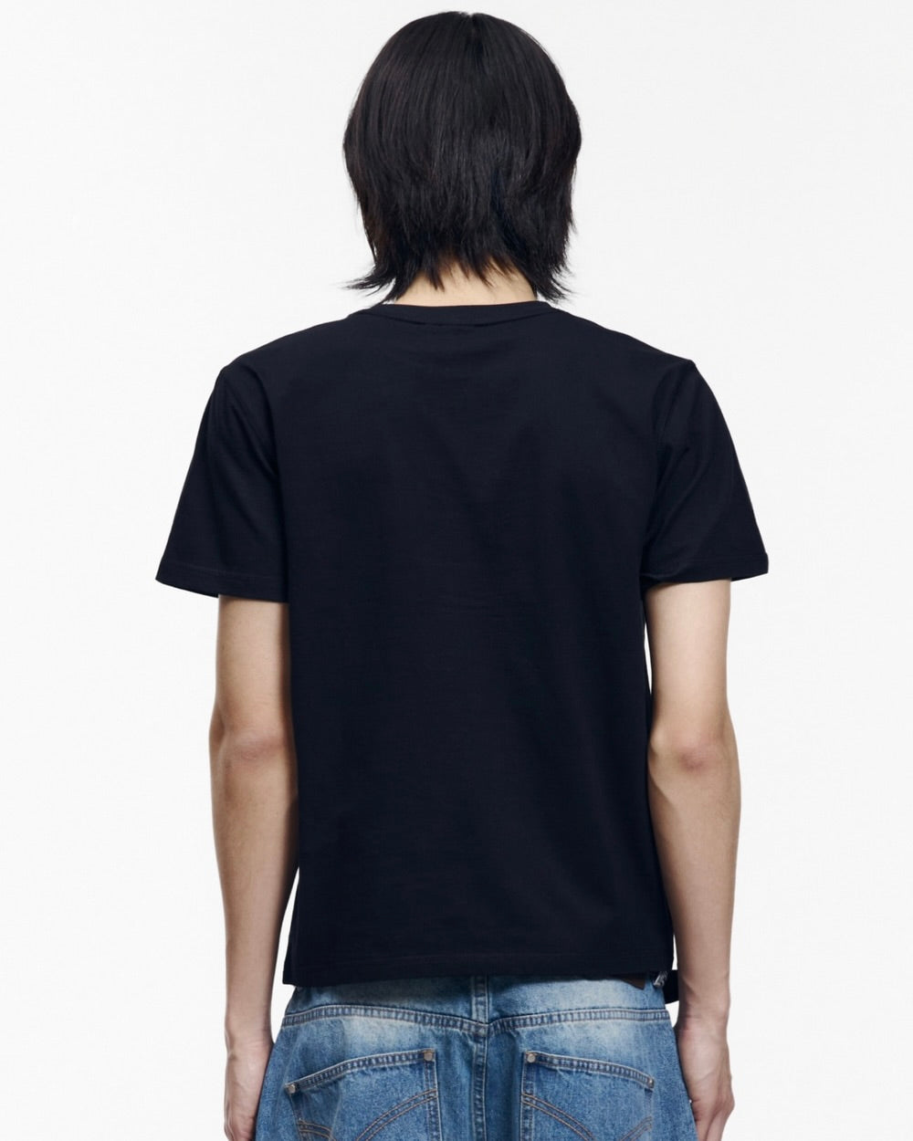 【AAKAM】Dino Patch Half Top