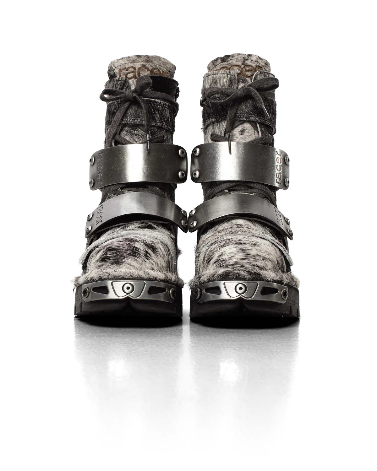 【RACER WORLDWIDE】Racer x New Rock Boot (GRAY)