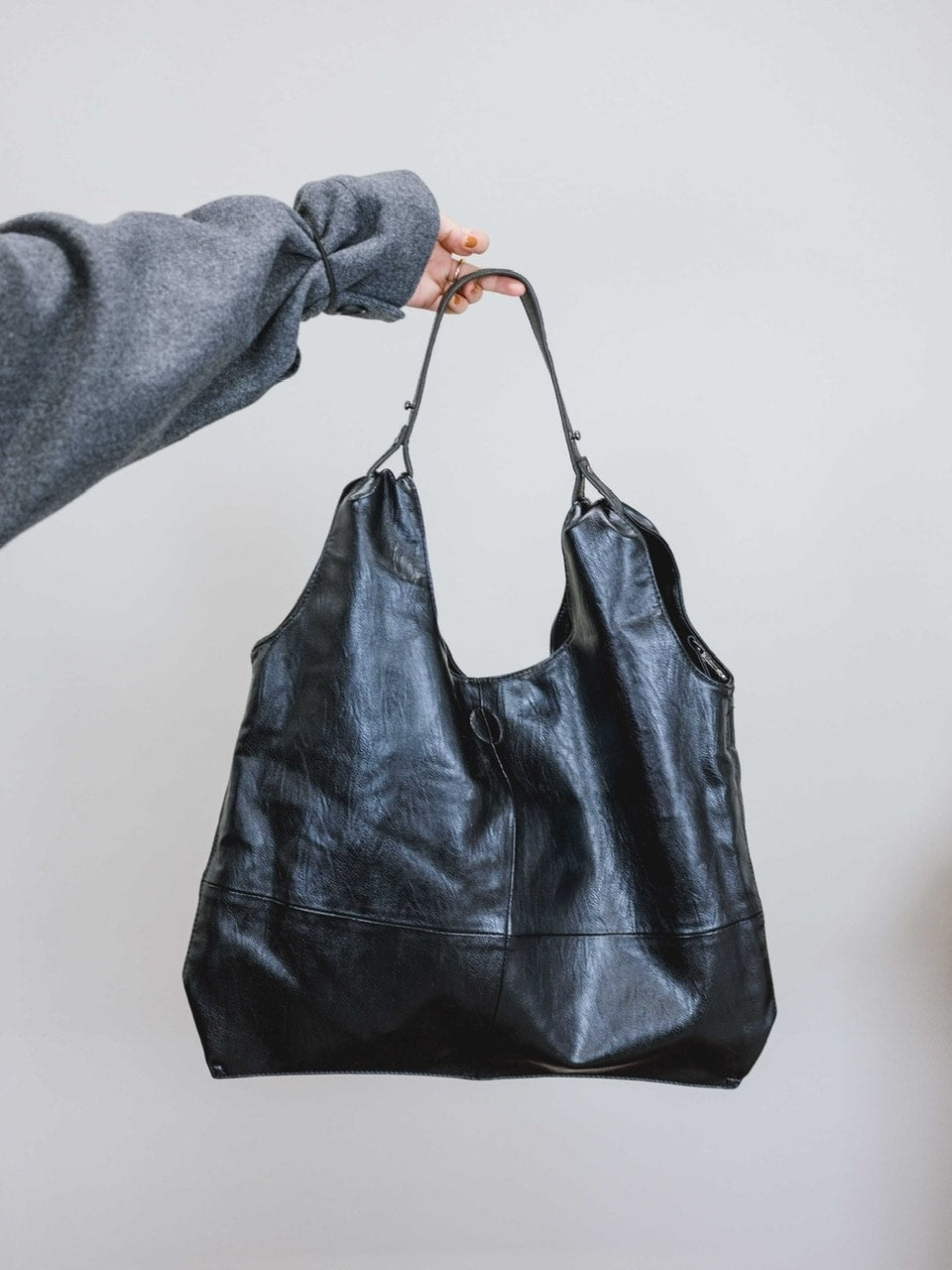 受注制【Chikashitsu +】2way leather bag