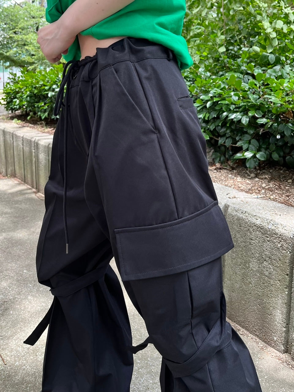 受注制【Chikashitsu +】cargo slacks pants (3color)