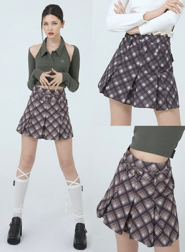 【ugly shadow】BELT PANTS SKIRT