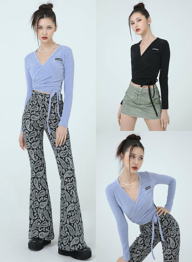 【ugly shadow】TERRY RAB CROP TOP