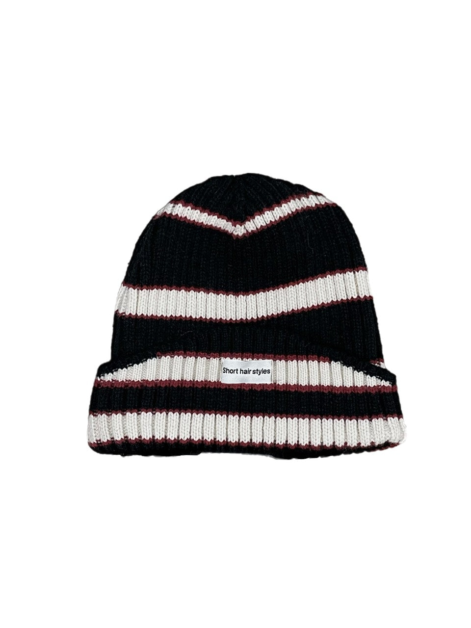 受注制【Chikashitsu +】border beanie (7color)