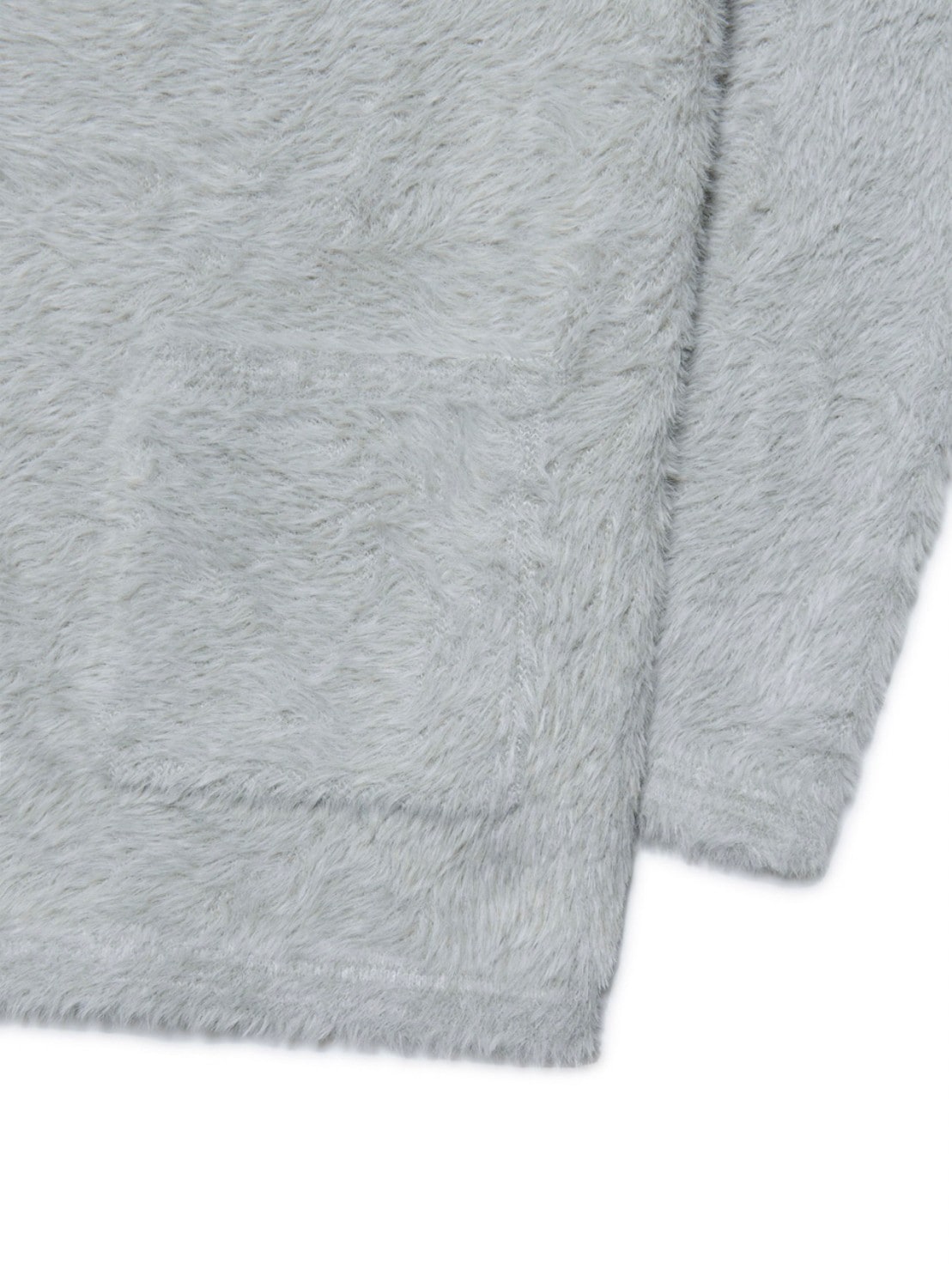 【NOMANUAL】HAIRY SOFT CARDIGAN / 【ノーマニュアル】ヘアリーソフト長袖カーディガン