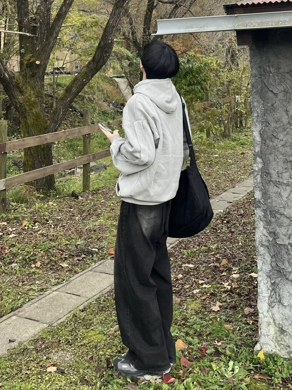 【youll】set up pigment sweat hoodie (2color)