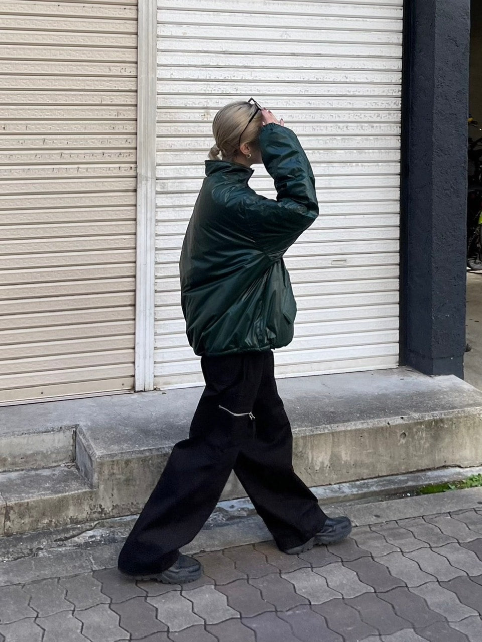 【Chikashitsu +】unisex padding blouson (4color) / 【チカシツプラス】ユニセックスパディングエムエーワン長袖ブルゾン