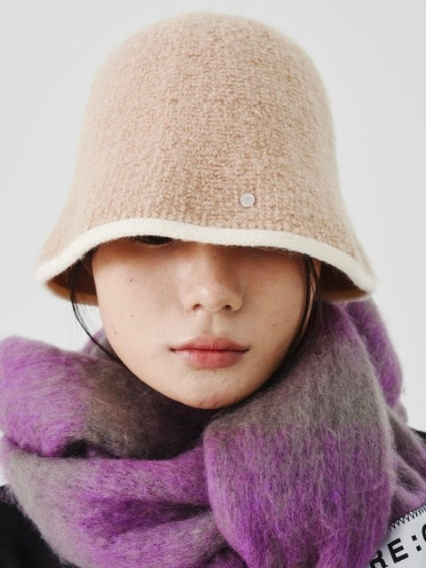 【RE:ON STUDIO】BI-COLOR BUCKET HAT (4color)