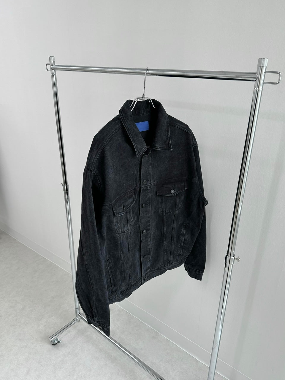 大阪店WEB限定受注制【Chikashitsu +】back design denim jacket