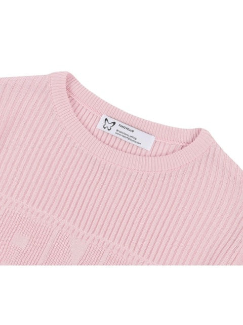 【FANCY CLUB】INNOCENCE KNIT TEE