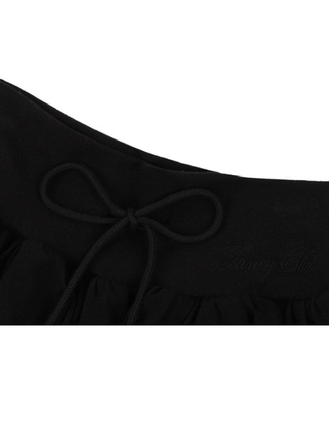 【FANCY CLUB】PUFF SWEAT CANCAN MINI SKIRT