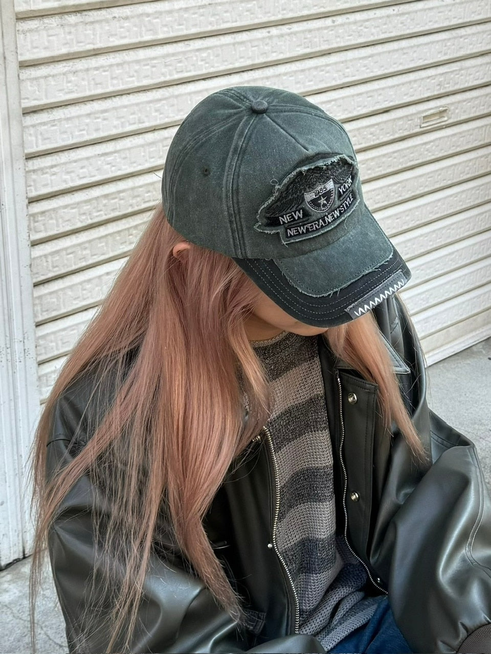大阪店WEB限定【Chikashitsu +】vintage design cap (3color)