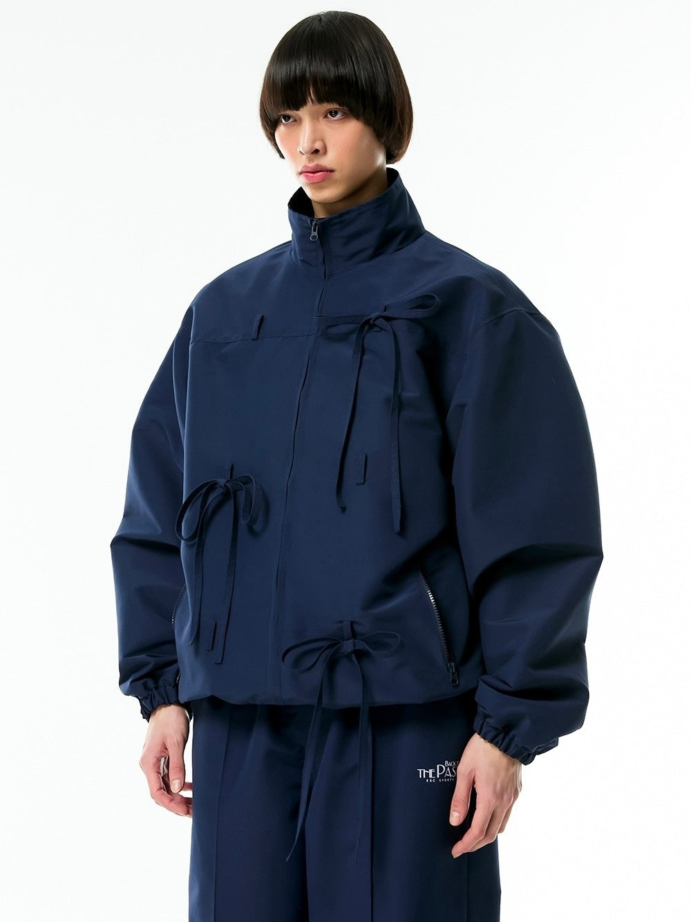 【ESC STUDIO】ribbon training jacket