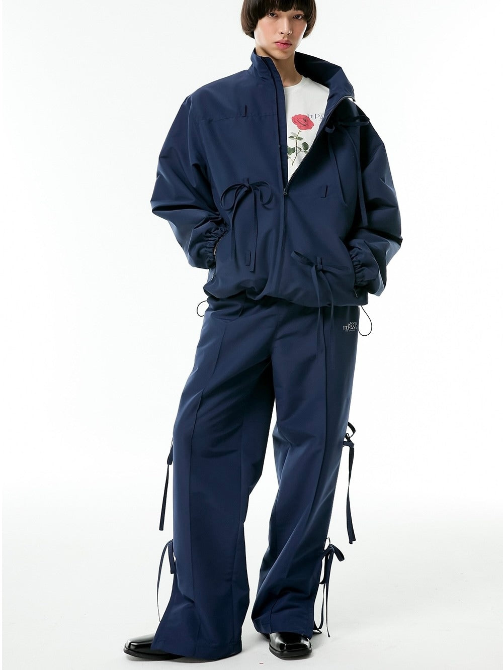 【ESC STUDIO】ribbon training pants