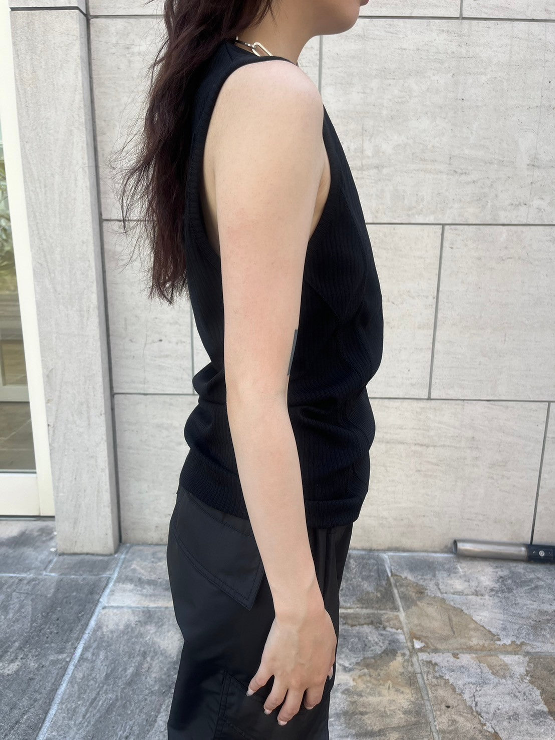 受注制【nmtc +】tight tank top (3color)