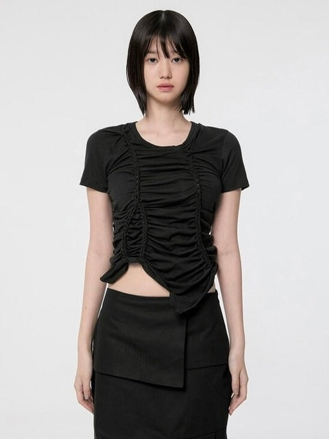 【FLAREUP】Handmade Twisted T-Shirt