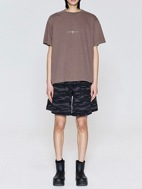 【TILLDAWN】CIRCLE PIGMENT 1/2 SLEEVE