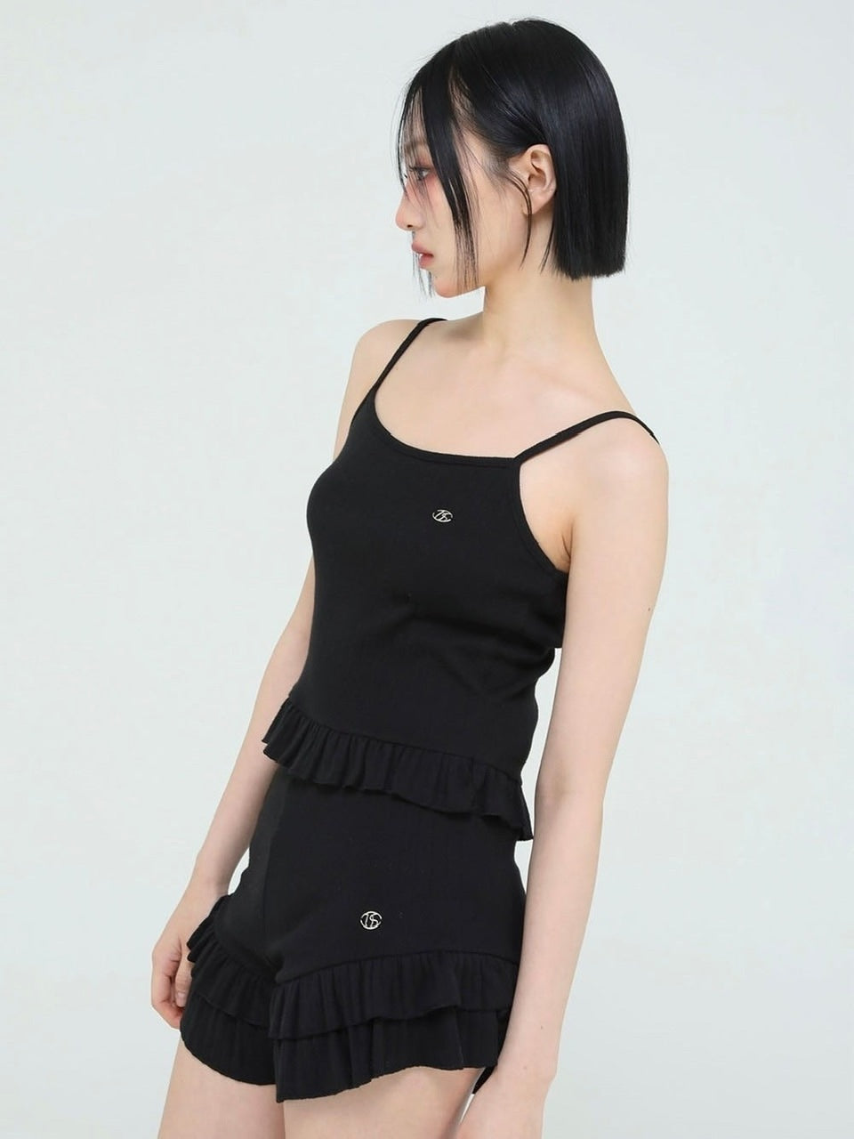 【Uglyshadow】US RUFFLE SLEEVELESS