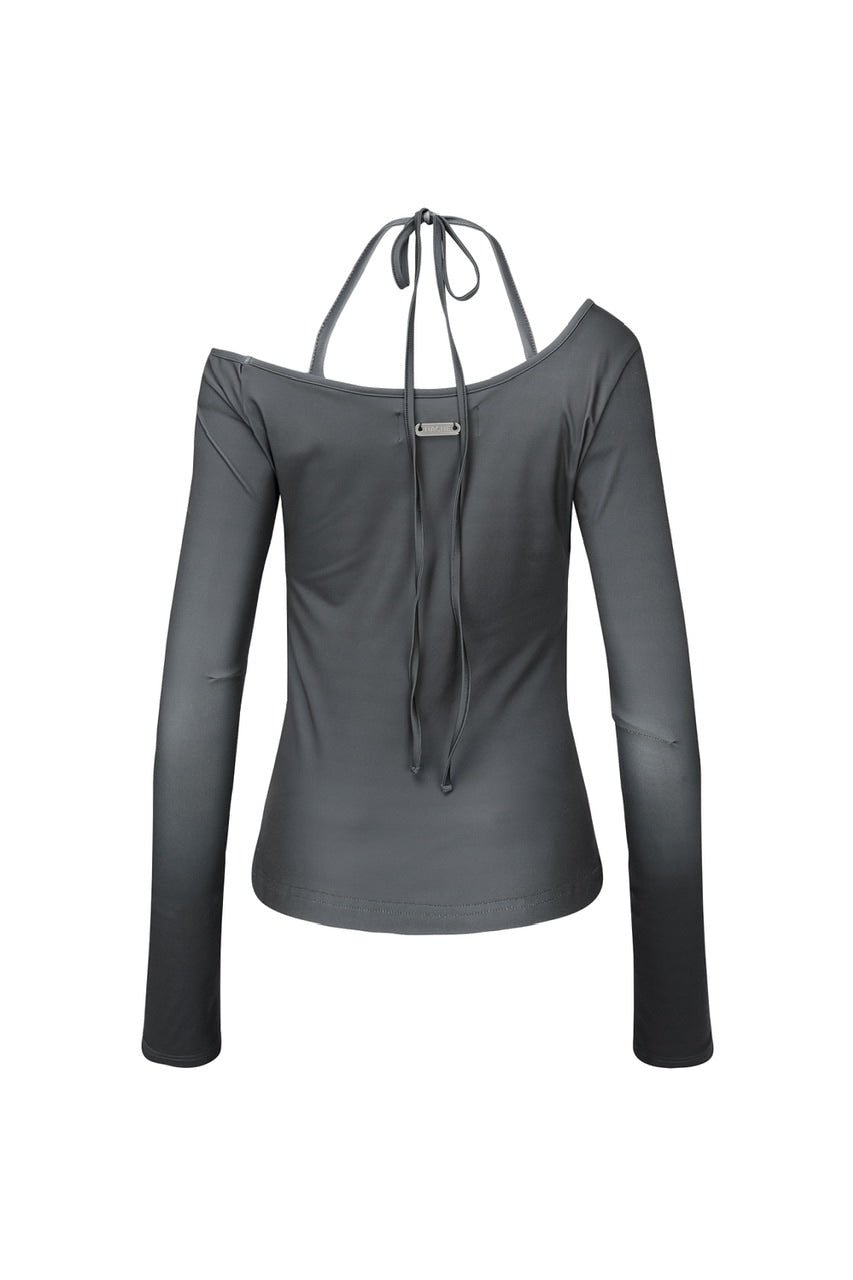 【NACHE】HALTER SLIM FIT LONG SLEEVE