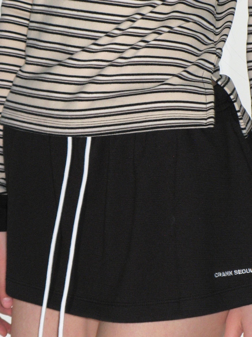 【CRANK】MICRO FLARED SKIRT