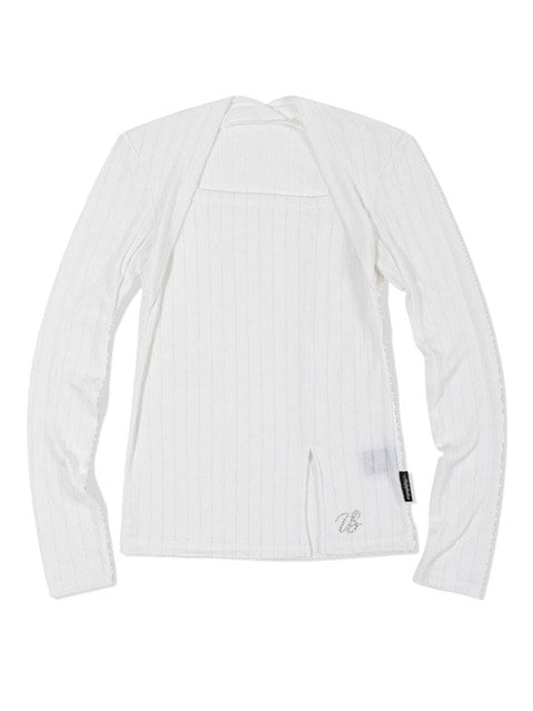 【Uglyshadow】US BOLERO SLIT TOP / 【アグリーシャドウ】スリッド長袖ボレロ