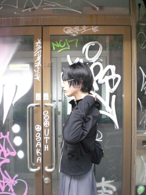 受注制【oaks】design double zip up hoodie (2color)