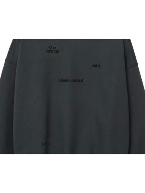 【Miseki seoul】Von voyage sweat shirts