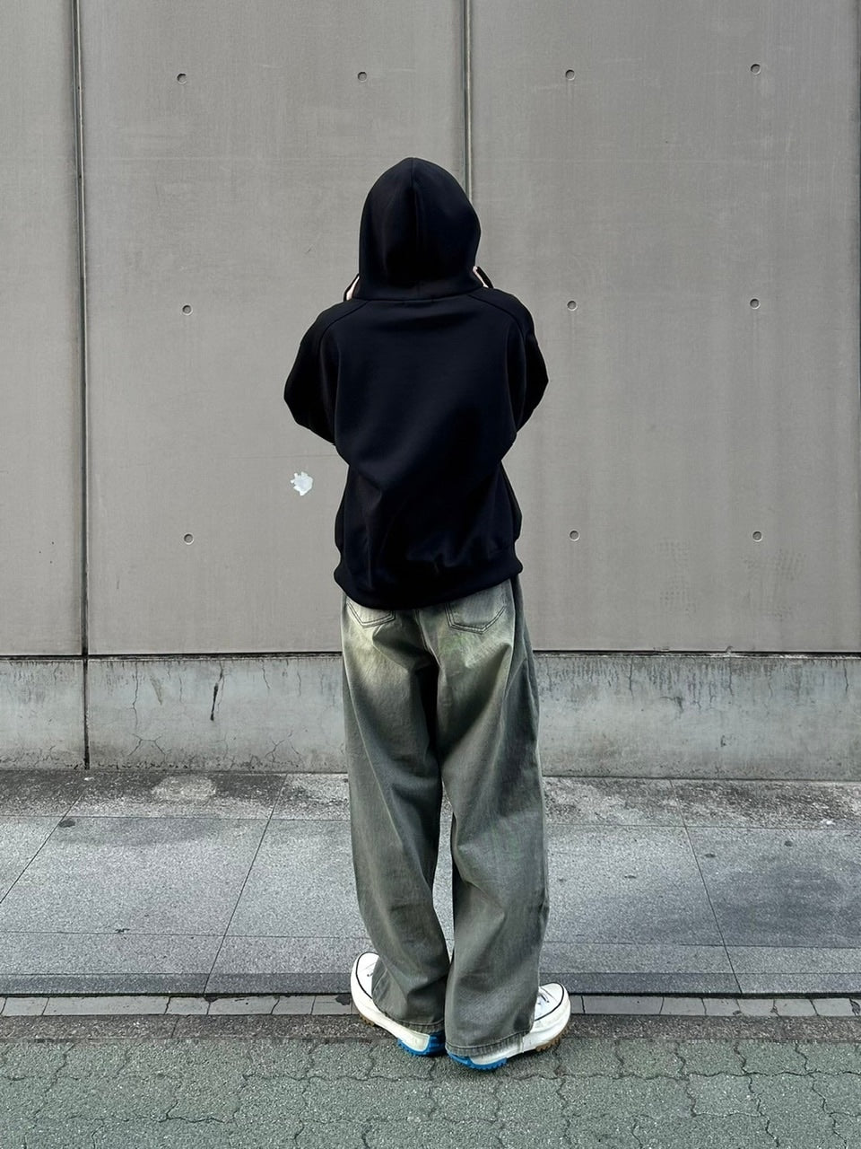 受注制【youll】double zip hoodie (2color)