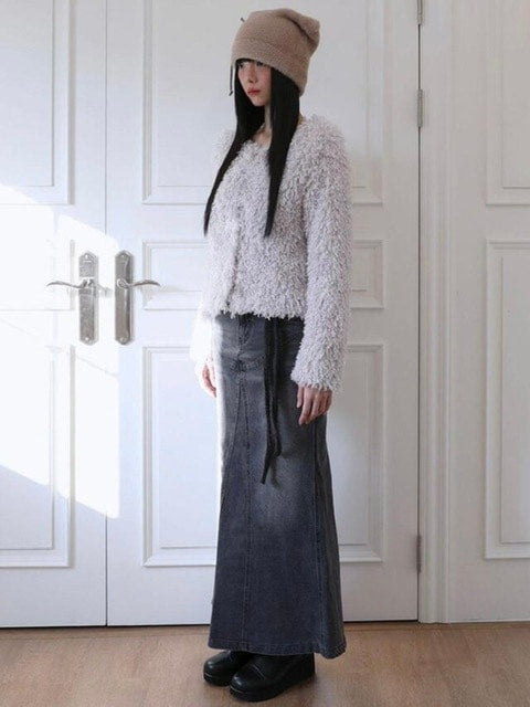 【Uglyshadow】PUPPY JACKET / 【アグリーシャドウ】パピーファー長袖ジャケット