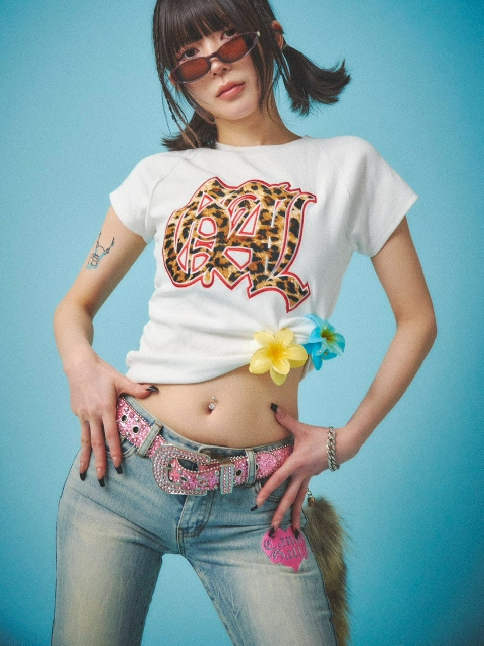 【GALFY】GALローライズフレアデニム