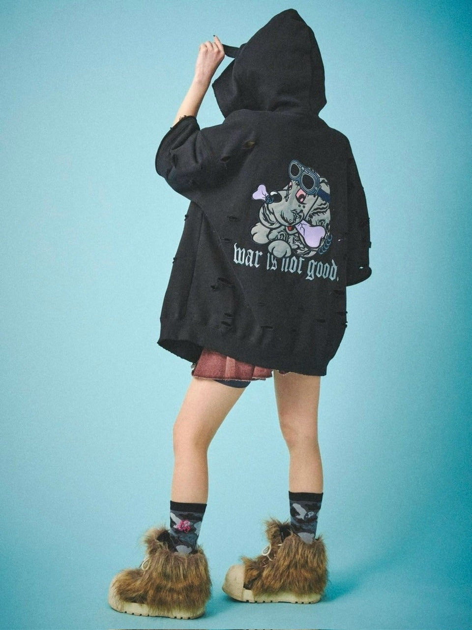 GALFY】病みに染まりし反戦パーカー – PRESSING WEB SHOP