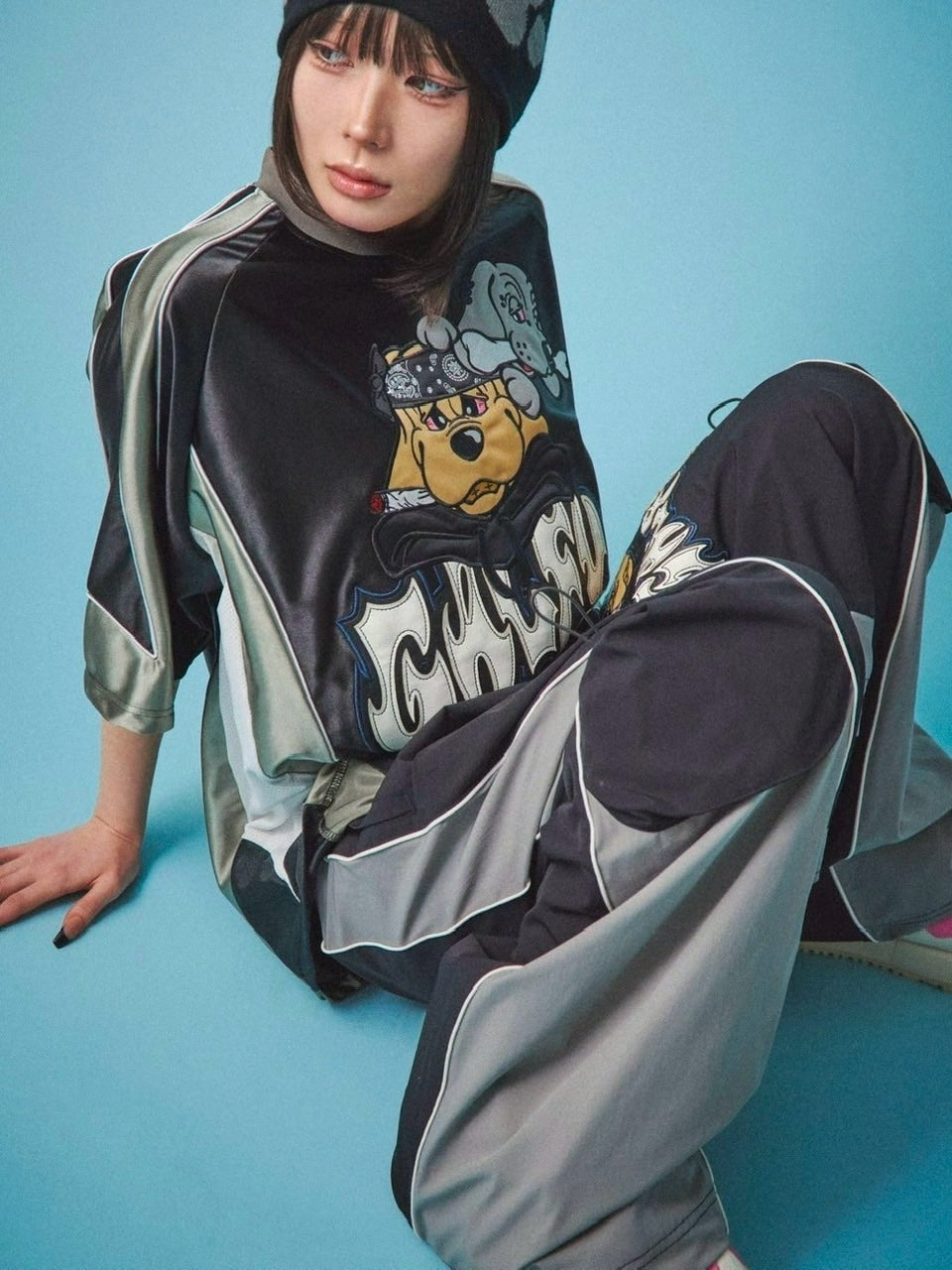 【GALFY】病みに争いしサイバーTシャツ