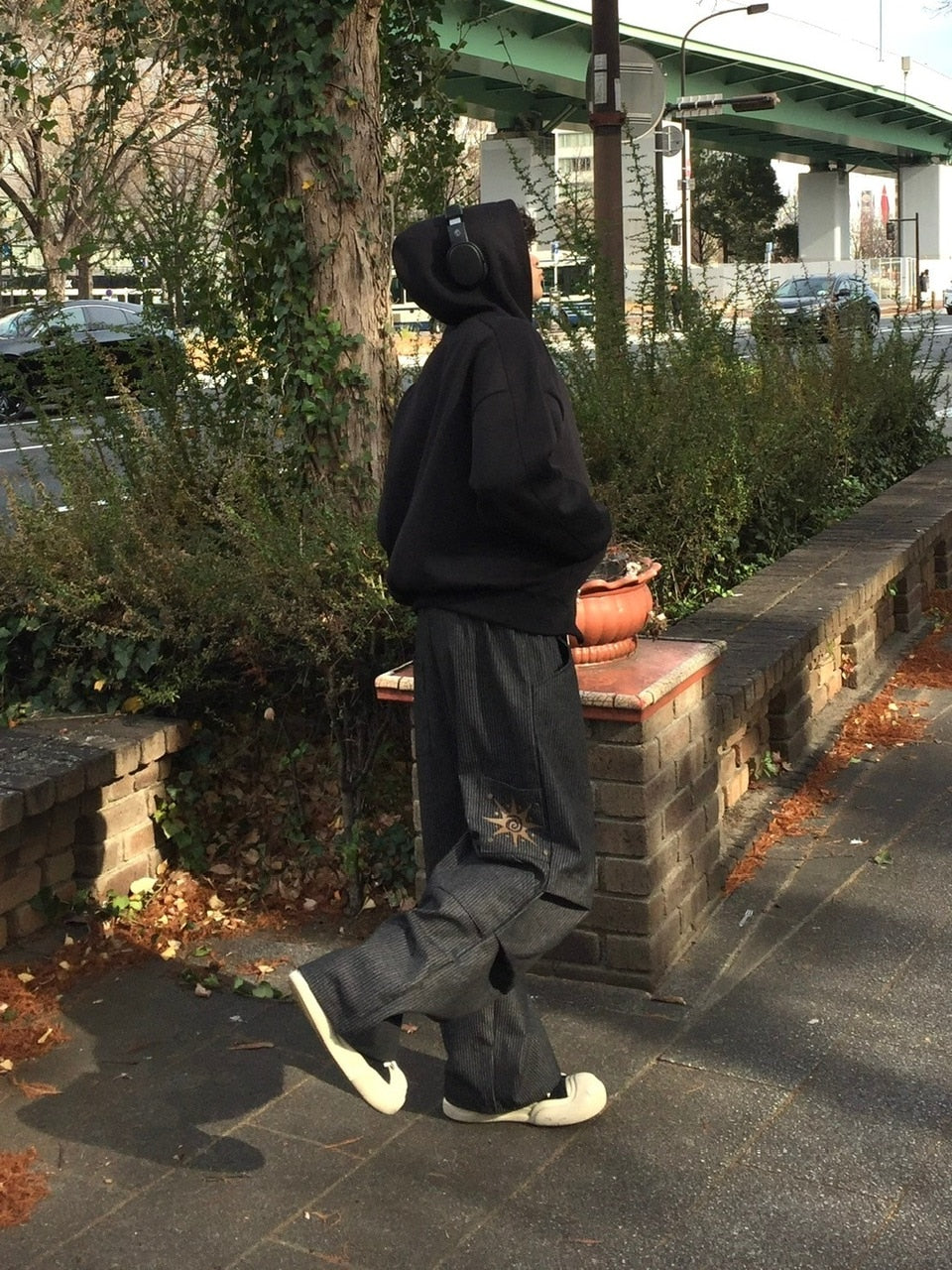 受注制【youll】stripe carpenter pants (2color)